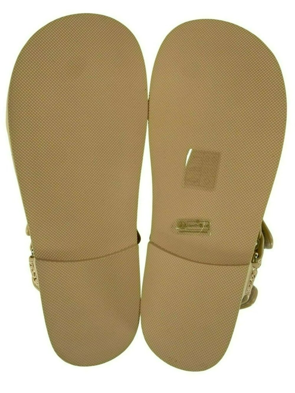 Sandro Raffia Flat Sandals Beige Open Toe Comfy Casual Women's Size 8 NEW - Picture 8 of 9